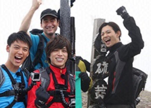 SMAP_SMAP__'s tweet photo. 9月12日(月) 22:00～

■SMAP×SMAP　PRESENTS
　草なぎ剛のイケメン登山部

　ゲスト：竹内涼真さん・山本裕典さん・竜星涼さん
　登山部顧問：野口健さん https://t.co/Cp0oHvg6dt