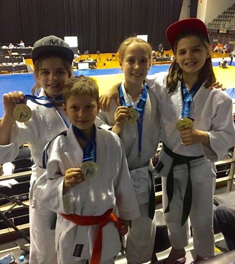 Congratulations to Ivona, Deana &amp; Marissa- gold and to Andrej- silver at Syd Int Judo Championships.