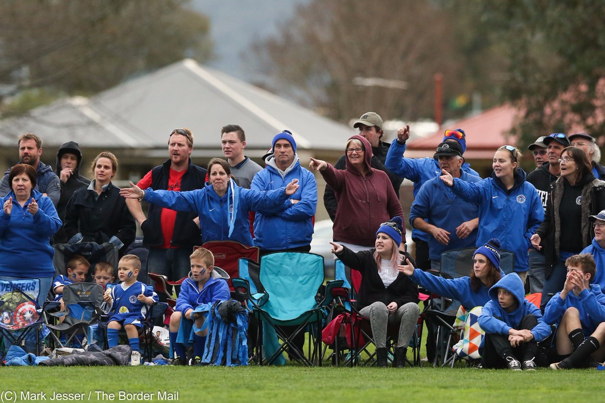MarkJesser's tweet photo. .. and the passionate crowd at the @AlbWodFA grand final today @bordermail https://t.co/wRTUJuV6pT