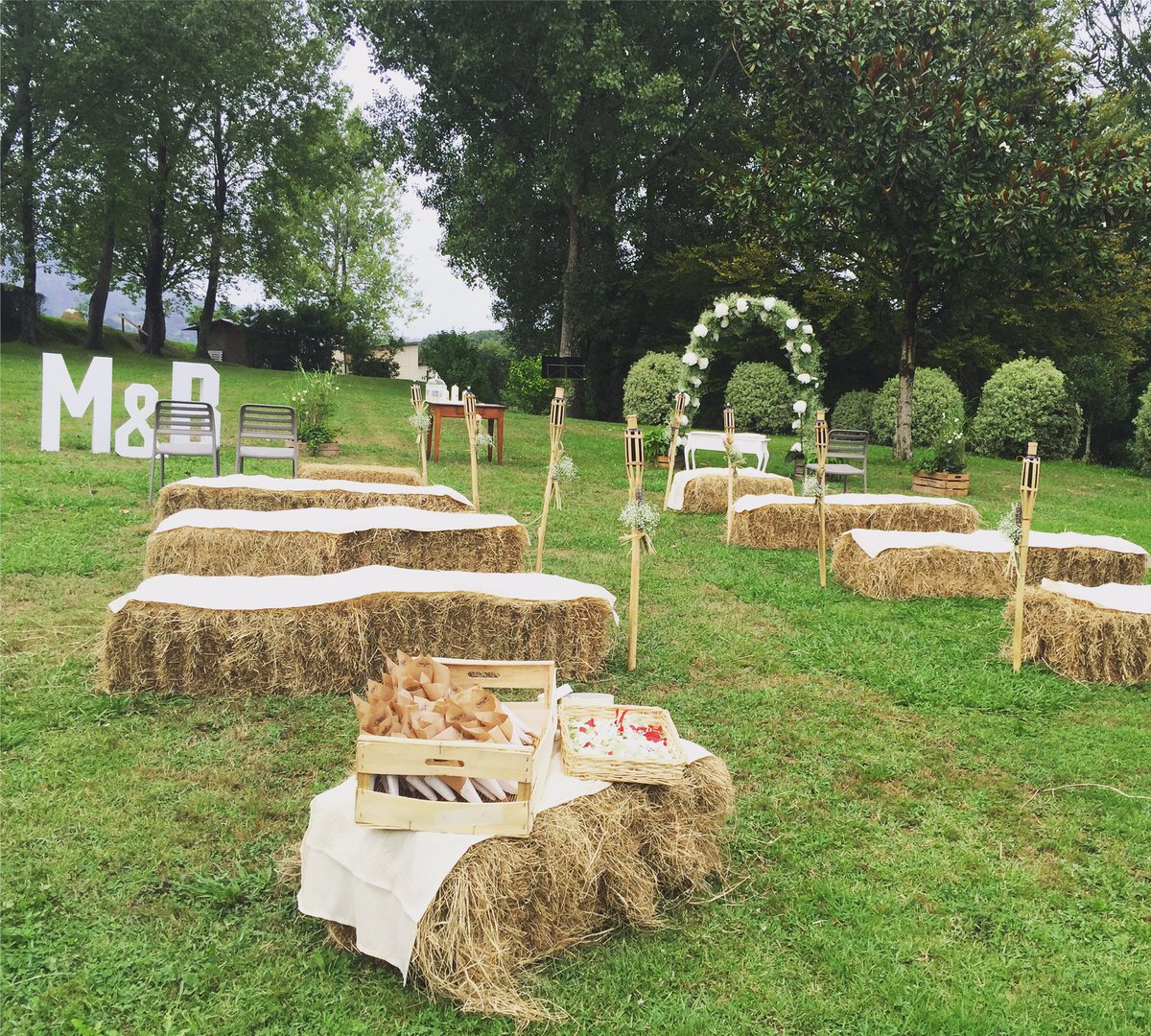jardindelevent's tweet photo. Romántica boda de M&amp;B!
#organizaciónbodas #ceremonias #bodasalairelibre #bodasgipuzkoa #weddingplanners https://t.co/D5aHHvxQwW