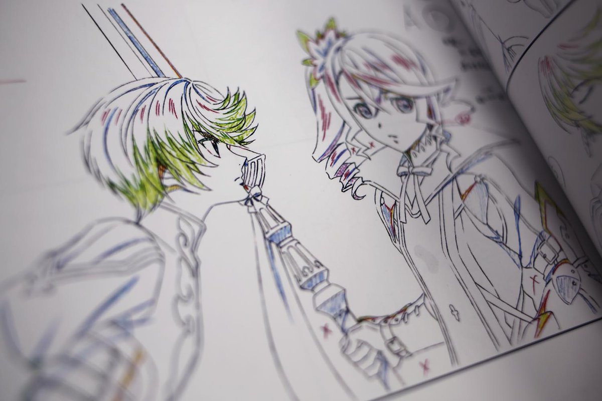 Ufotable テイルズ オブ ゼスティリア ザ クロス Op Ed 原画集 導師の夜明け原画集 宜しくお願い致します Tozx Ufotable T Co Zfrpwqmqwm