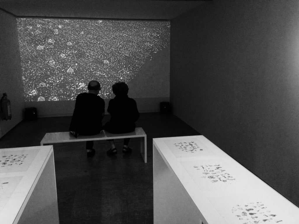 iq180studio's tweet photo. Really impressed by @BorisLabbé @ArsElectronica #Linz #AEC16 https://t.co/0yaZTea8iv