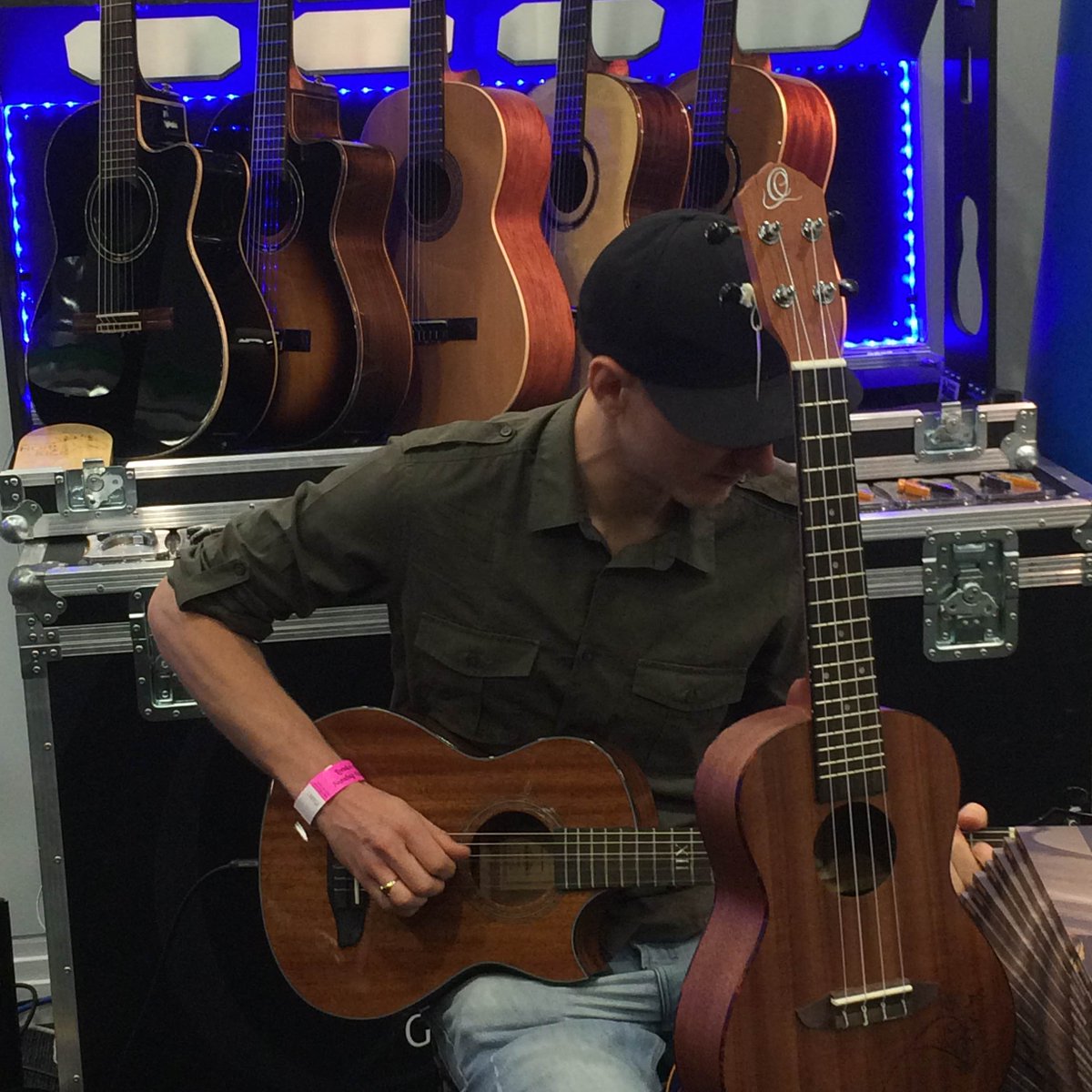 We're here @olympia_london until 5pm today, there's still plenty of great performances and instruments to try out!