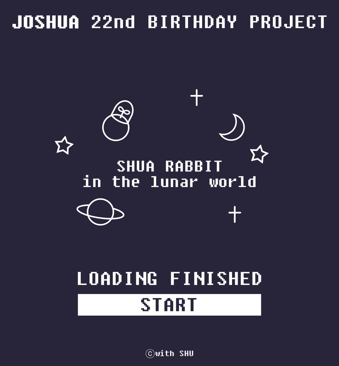 withSHU1230's tweet photo. 🐰JOSHUA 22nd BIRTHDAY PROJECT🐰
'SHUA RABBIT in the lunar world'

*RT추첨 한분 Cset증정!

🌸참여확인폼: https://t.co/lmi5ZLqw7S https://t.co/FNTNlGBiIN