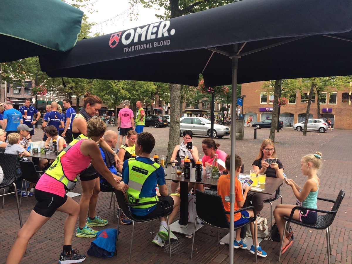Genieten en napraten! Dank, enthousiaste deelnemers! En dank aan de organisatie van <a href="/meppelcityrun/">Meppel City Run</a>! Het was top!