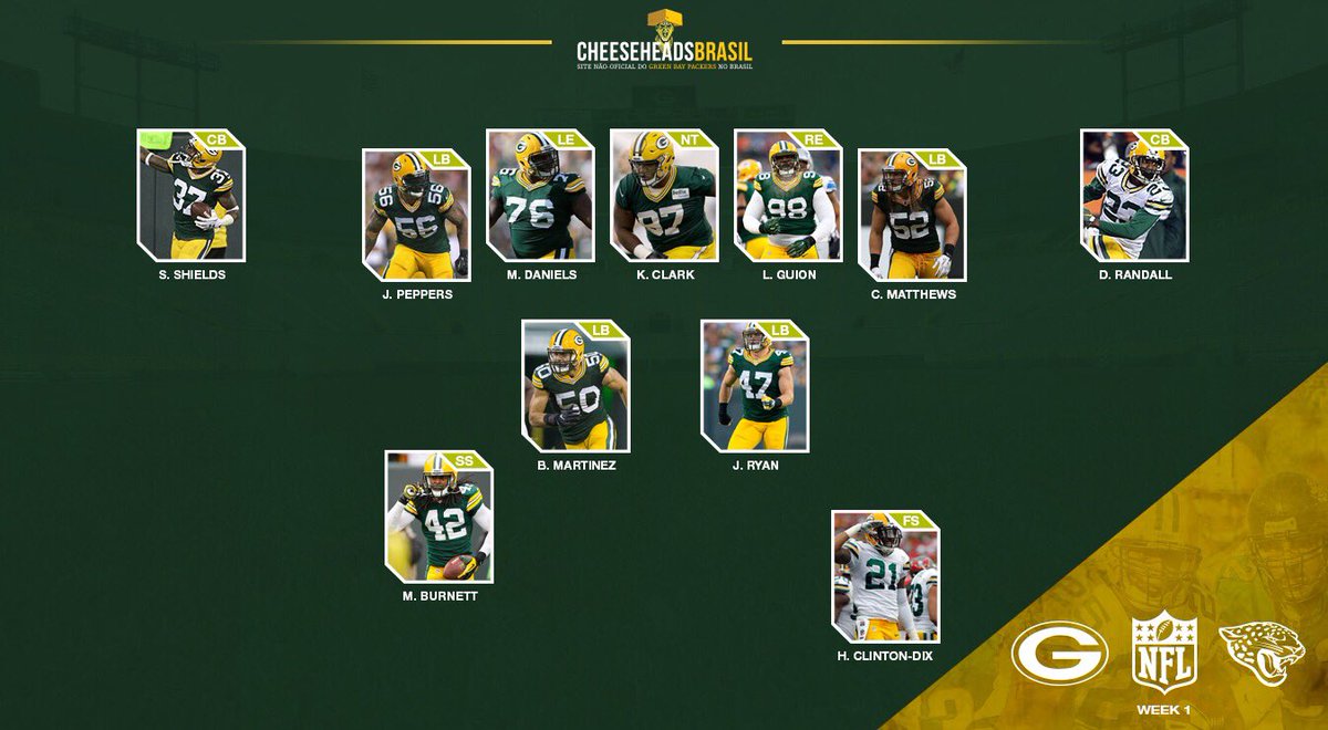 cheeseheadsbr's tweet photo. Quando esta formação está em campo, qualquer QB treme!
#PackersNoEi #GameDay #Packers #GoPackGo #GoPackGoBR #GBvsJAX https://t.co/zWpN46vLJH