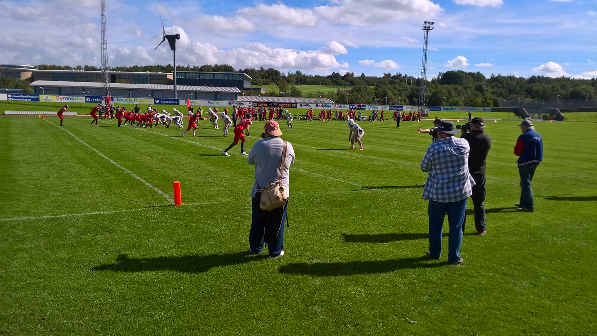 YorkshireAF's tweet photo. Big media interest in the game. https://t.co/u1mBUgYCSZ