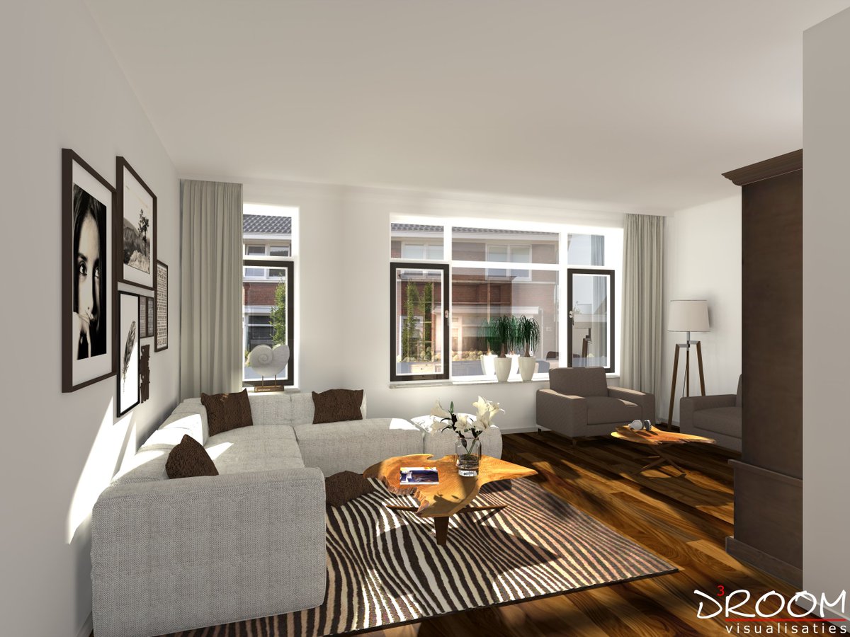 gewoon zomaar een leuke visualisatie van een recent project. #leuk #interiordesign