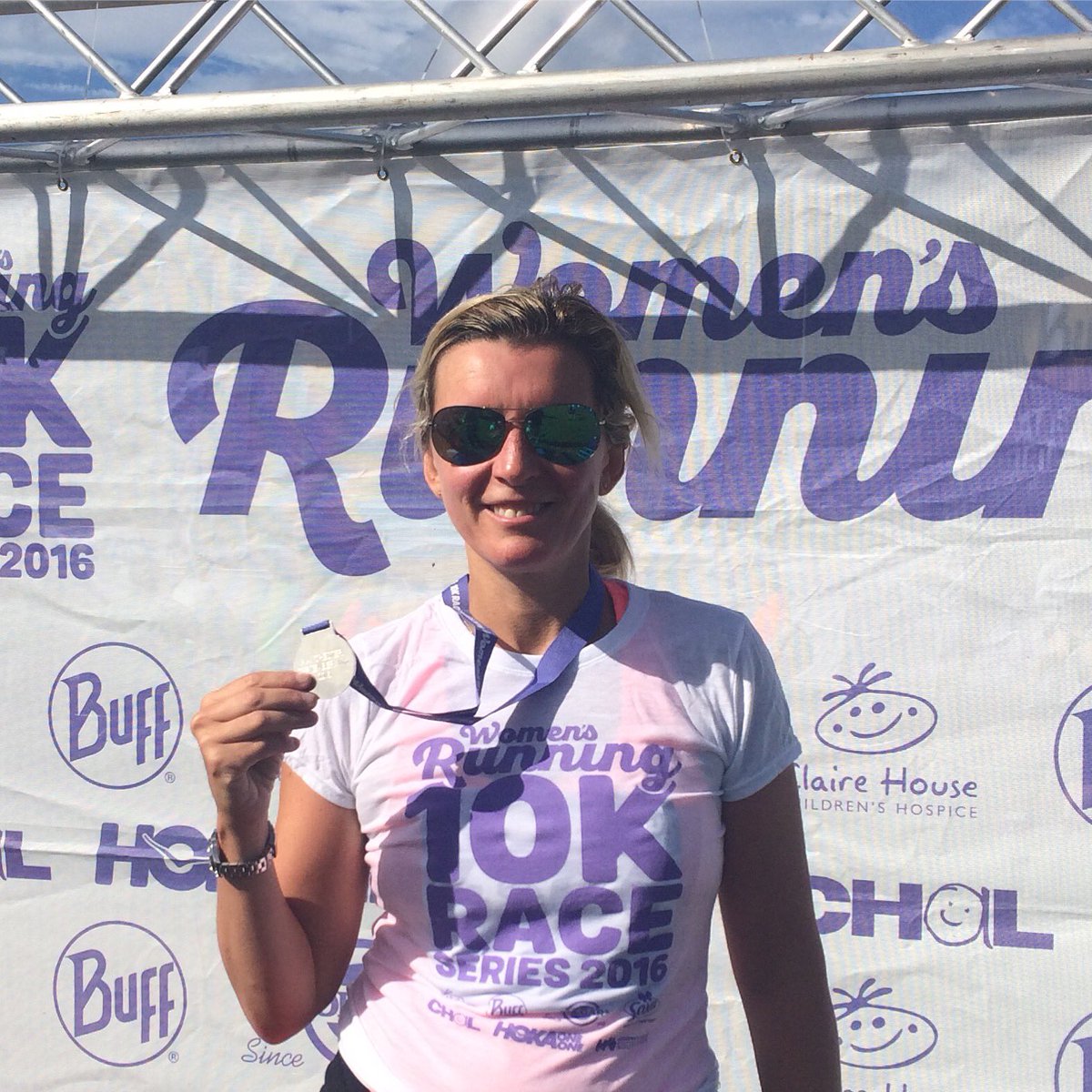DebTodd21's tweet photo. Finished the @Womensrunninguk #WR10K awesome venue #manchester #womensrunning #zzrunning well done everyone 👋🏻👋🏻 https://t.co/DZGtG5F2yD