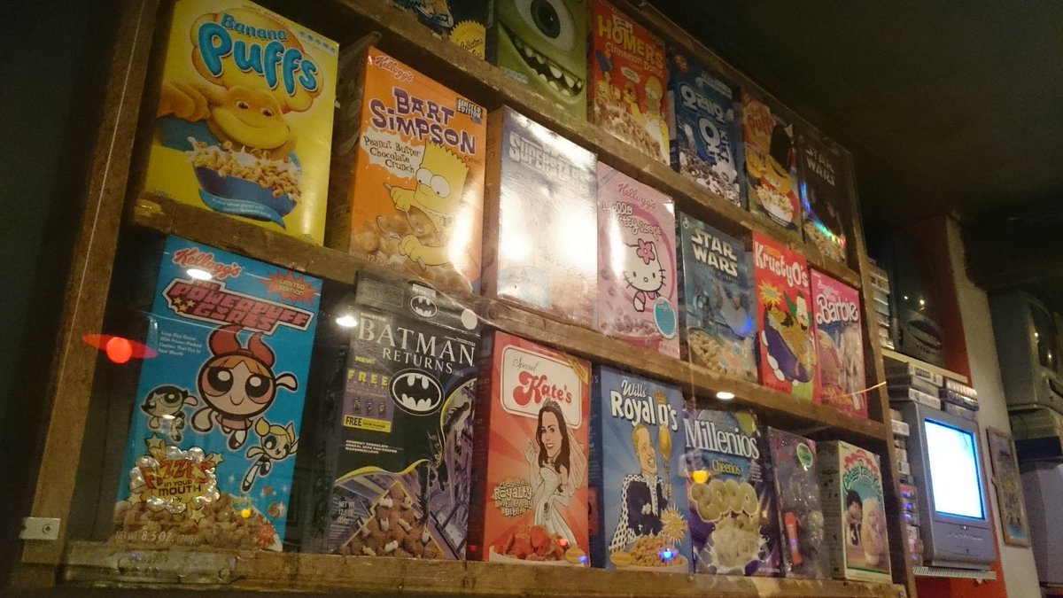 SWPhotography92's tweet photo. Trying some Unicorn Poop at @CerealKillerUK Brick Lane, London. Pretty amazing place! #london #cerealkillercafe https://t.co/SG6KhBuw4f