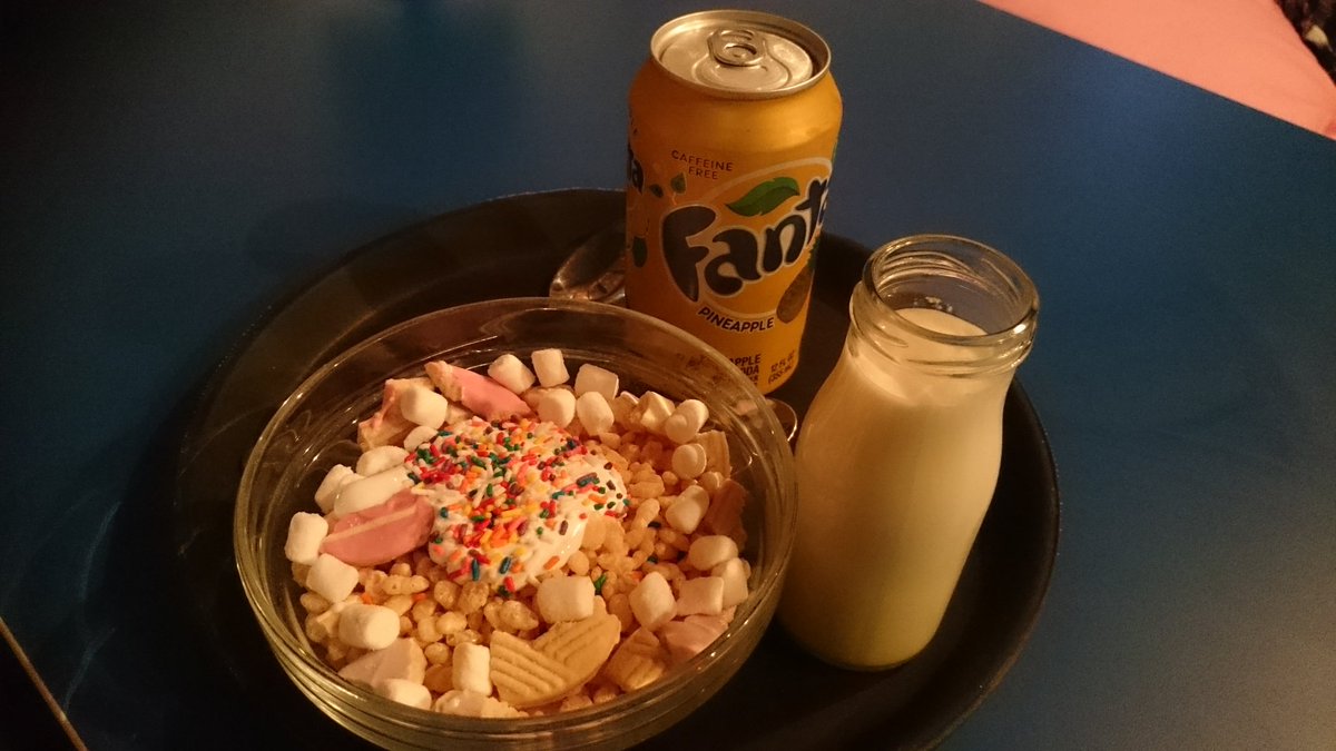 Trying some Unicorn Poop at <a href="/CerealKillerUK/">Cereal Killer</a> Brick Lane, London. Pretty amazing place! #london #cerealkillercafe