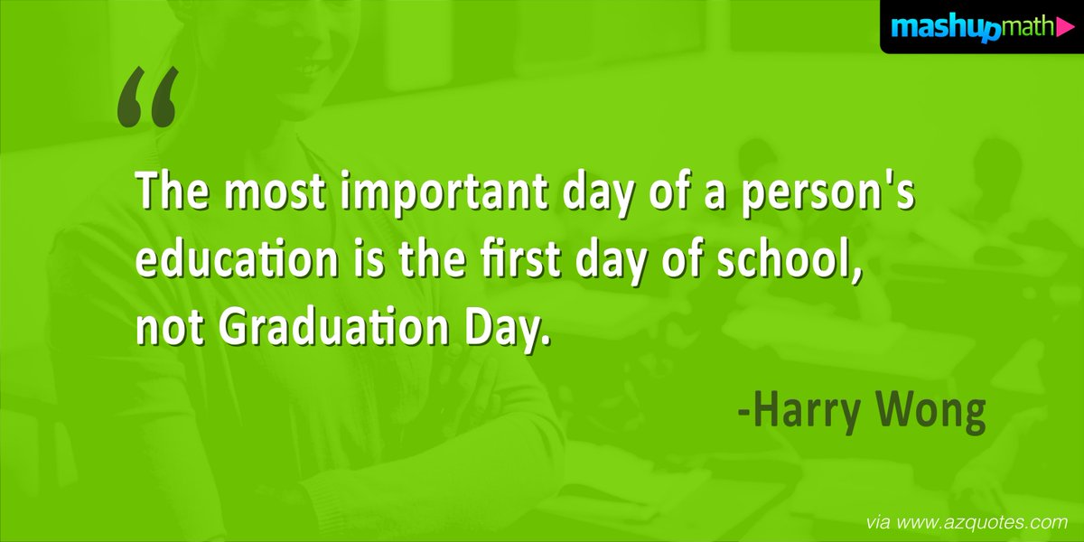 mashupmath's tweet photo. Don't underestimate the importance of the first few weeks of school! #ntchat #reflectiveteacher https://t.co/c3t7kBwAIH