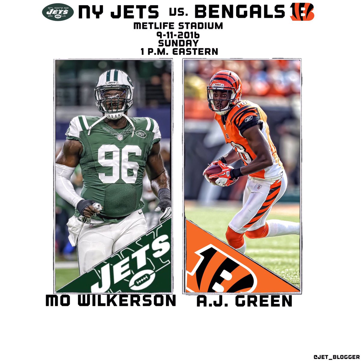 JET_BLOGGER's tweet photo. Ny Jets vs. Cin Bengals!! @nyjets @Bengals #NYJvsCIN #jetup #jetlife #nyjets #jetsnation https://t.co/fHLX1sCHia