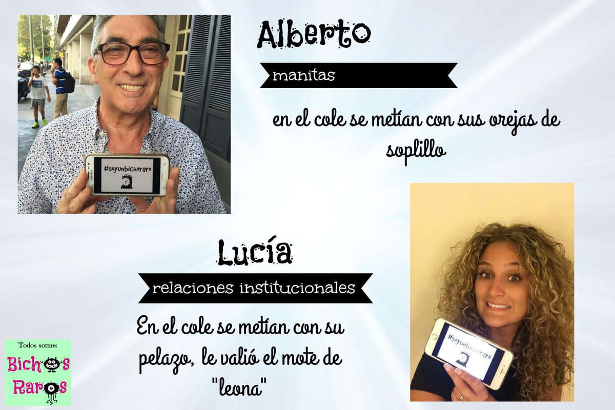 todosbichos's tweet photo. @_JesusVazquez_ luchamos contra el acoso xq somos #bichosraros ¿nos ayudas con un selfie? https://t.co/dj9aLEb8jv https://t.co/hZn7Ivs7nW