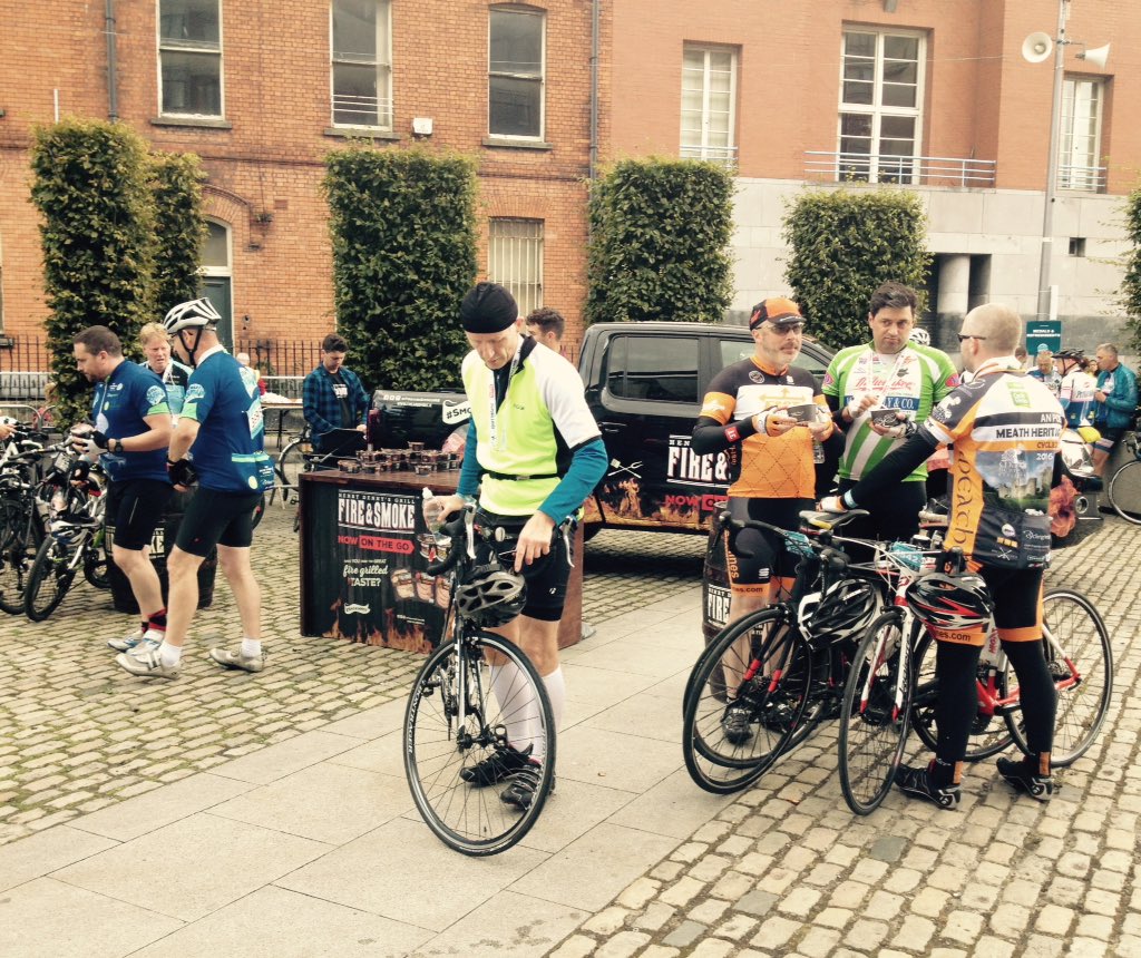 Well done to all participants <a href="/DublinBikeRide/">Great Dublin Bike Ride</a> in Smithfield today! 👍🏻