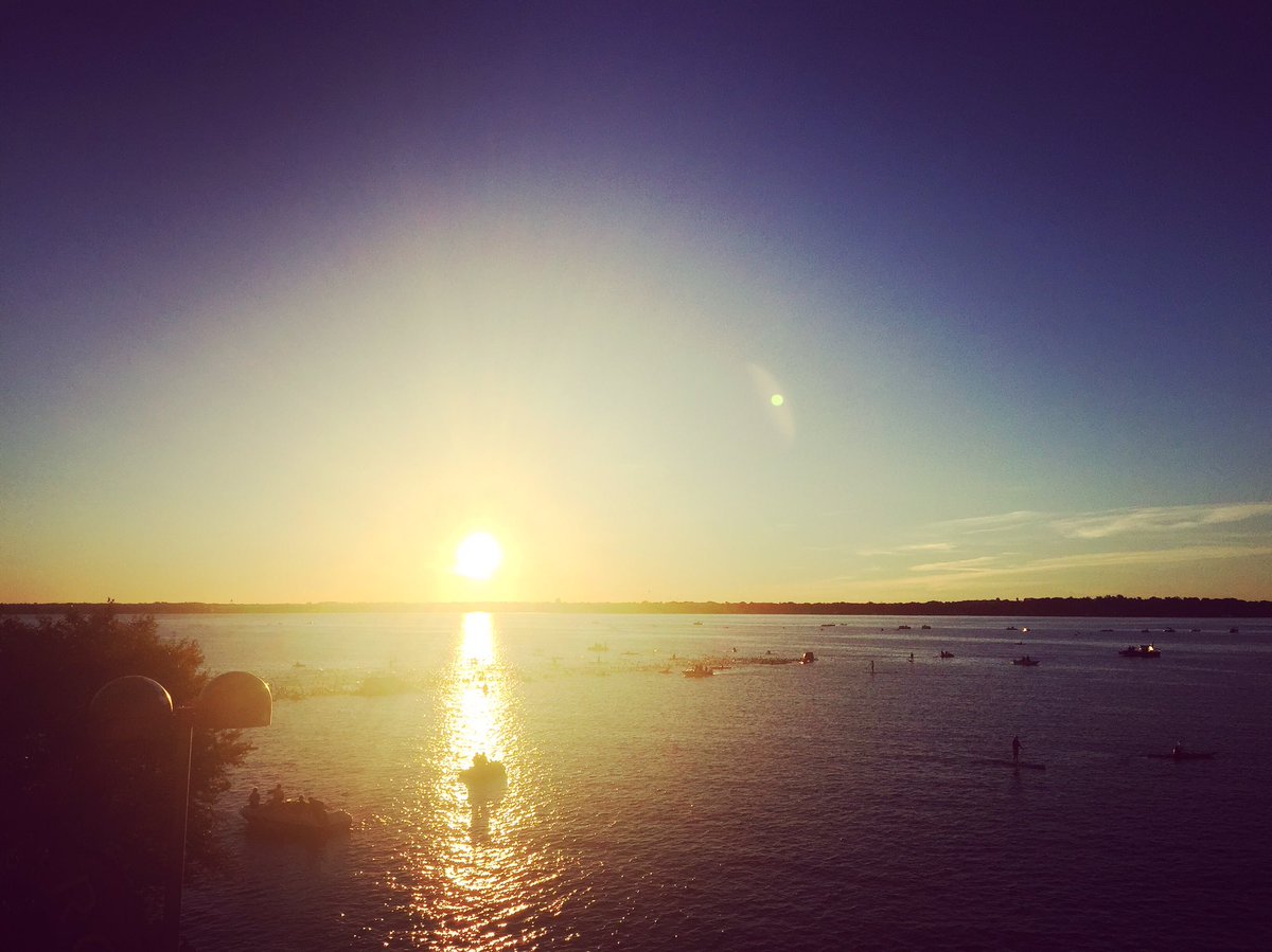 kendrakrueger's tweet photo. Cheering on @CoeurSports teammates. Beautiful day to become an Ironman! #IMWI #heartandcourage #coeursports https://t.co/acBWw3fP9s