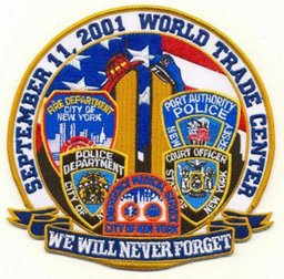 ArlingtonMAPD's tweet photo. Remembering our fallen First Responder Brothers &amp; Sisters on the 15th anniversary of 9/11 today. #NeverForget https://t.co/xwJaNJNkX6