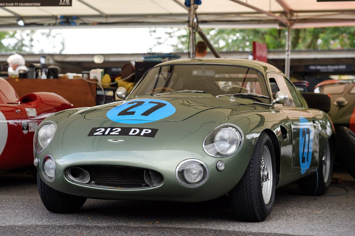 AstonMartinPR's tweet photo. Who is getting excited for the @goodwoodrevival TT Celebraton race? Make sure you look out for the 1962 #project212 https://t.co/pQaZq6Mgmr