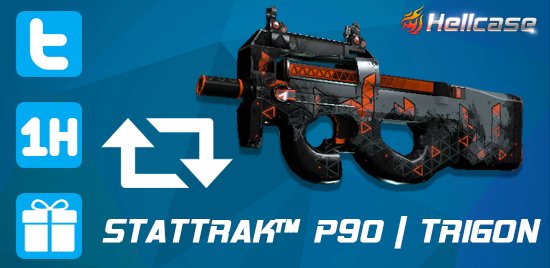 FAST GIVEAWAY
1) FOLLOW <a href="/hellcasecom/">Hellcase🔥</a>
2) RETWEET THIS POST
3) WAIT 1 HOUR
