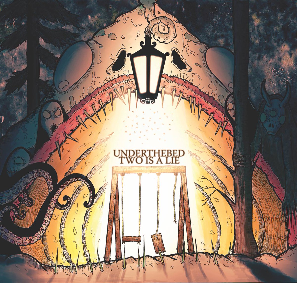 UTBUnderTheBed's tweet photo. • UNDERTHEBED — "TWO IS A LIE" OUT SEPTEMBER 16 • https://t.co/NYrgL9ZXR3