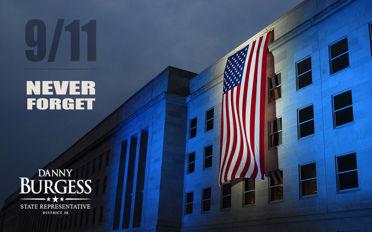 DannyBurgessFL's tweet photo. Fifteen years later, we remember. #NeverForget https://t.co/se3BS04Tb5