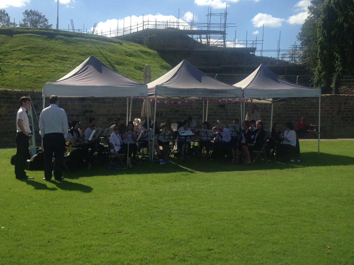 PonteCastle's tweet photo. Come and join us for #HOD Wakefield Wind concert 2pm @PonteCastle https://t.co/pNH40rvj4d