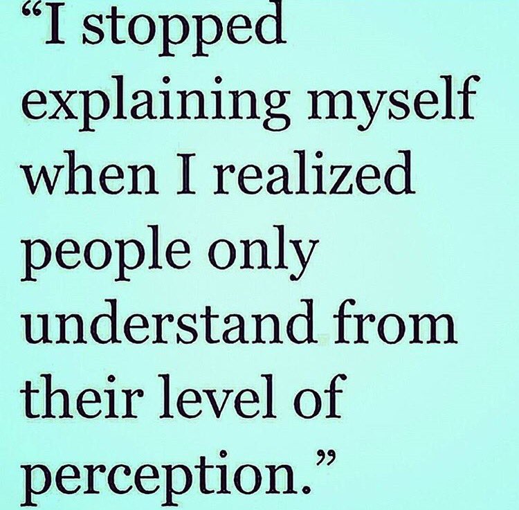 TanithJacobs's tweet photo. Perhaps we could all take this to heed #stopexplainingyourself https://t.co/tKw2xGPfmD