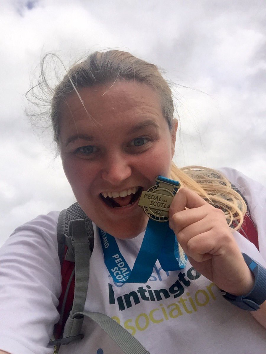 Jo_Whittet's tweet photo. Smashed it! 46 miles done in under 5hours! 👊🏻👊🏻👊🏻 🚴🏻🚴🏻🚴🏻 @PedalScotland #PFS2016 #chairtycycle #huntingtonsdisease https://t.co/WN4bNM4IwI