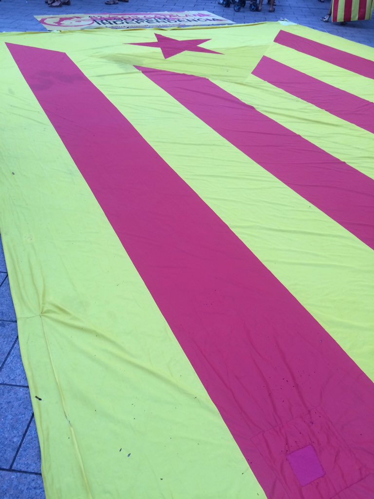 CUPTarragona's tweet photo. Tot a punt a #Reus perquè comenci la manifestació. Als Països Catalans desobeïm per la #independència #11set2016 https://t.co/I254DZ2SD2