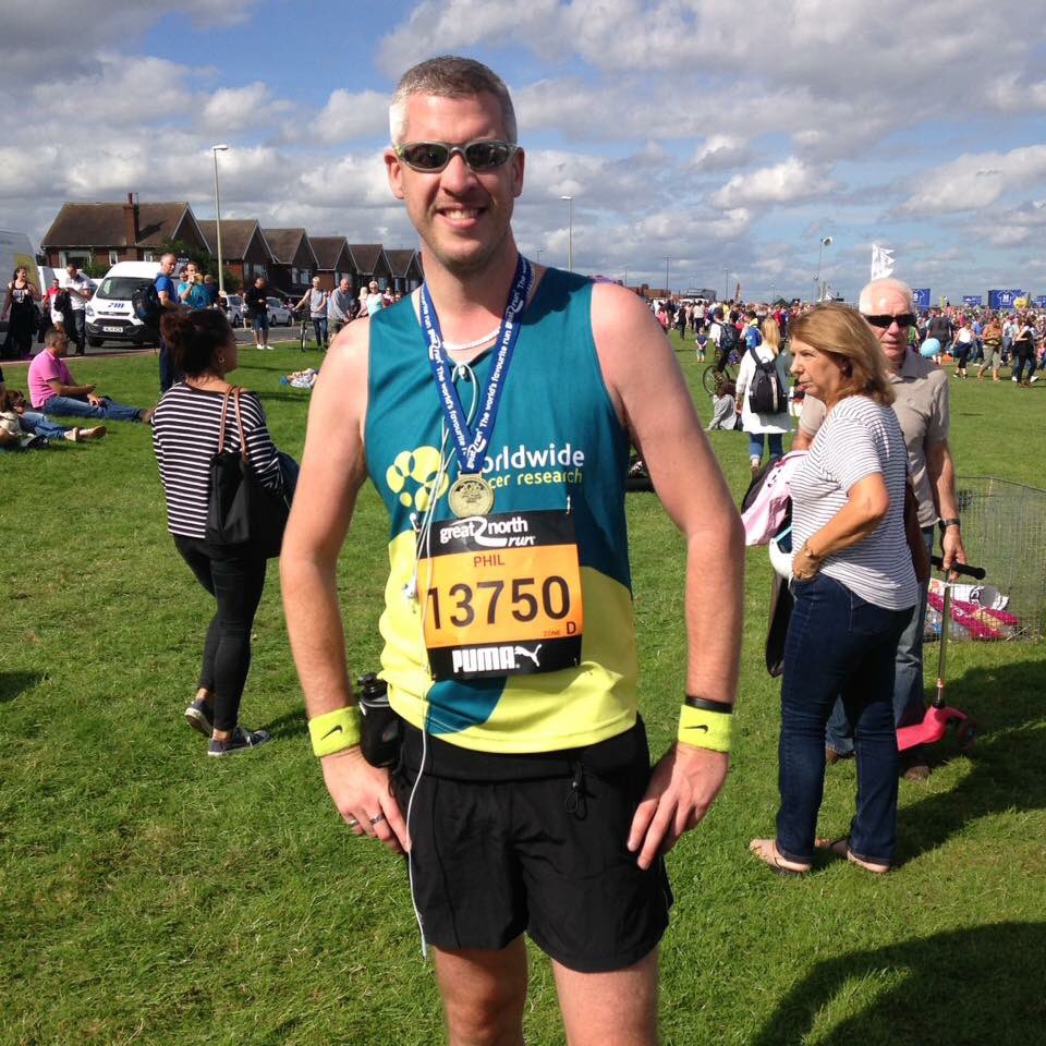 philmyerscough's tweet photo. This is me after the race looking surprisingly ok. Great day! Next up London marathon!! @WorldwideCancer #run512 https://t.co/PWRghYMOhw