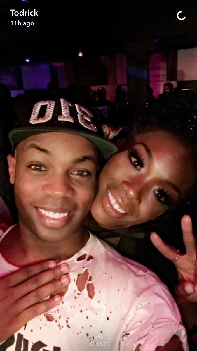 KelliKellyyy's tweet photo. Shook. They so cute!! I love them both so much❤️❤️❤️ @todrick @4everBrandy https://t.co/pYWF3KTQWn