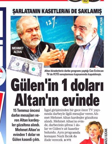 Olmayan bir terör örgütünün
Delilleri de
Kendisi gibi uyduruk olur
İdare edin
Zekaları anca bu kadar