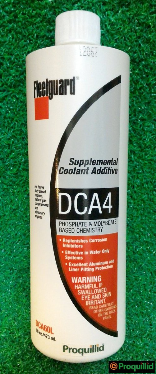 ProquillidLube's tweet photo. #Proquillid #Chem #Lube #Supplemental #Coolant #Additive #DCA4 #DCA60L #473ML #Phosphate #Molybdate #Fleetguard #LTC https://t.co/9SwVzktsOU