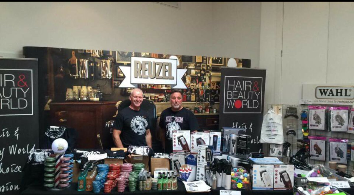 HandBWorld's tweet photo. Check us out today @barberbash @edinburgh @reuzeluk @wahl @HandBWorld https://t.co/EEzN0T32Ae