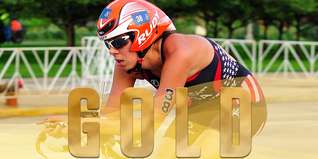 And Grace WINS GOLD! The first-ever #Paralympics #gold awarded to a woman in #paratriathlon goes to Grace Norman!