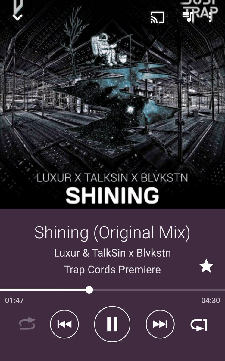 _ryotq's tweet photo. #NowPlaying @LuxurMusic &amp; @TalkSinMusic X @_Blvkstn - Shining https://t.co/uPtCCopV7M