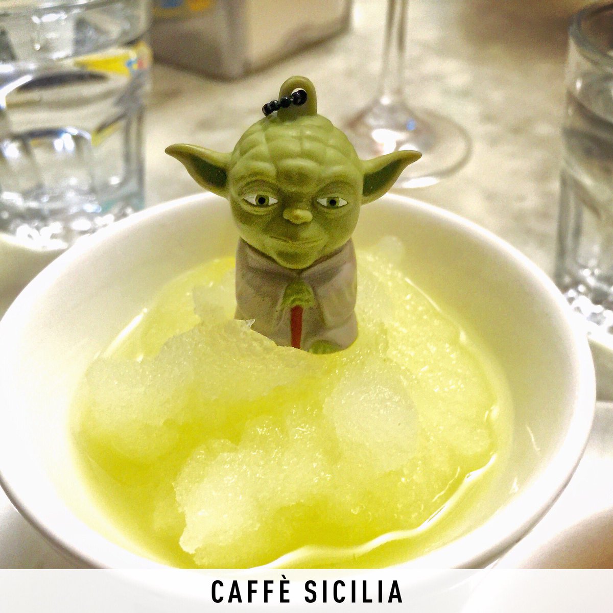 TourYoda's tweet photo. One of The #best #sicilian #granita @ComuneNoto @caffesicilia #lemon #jedi #sweet and #sour https://t.co/MTQr6XW8Rw