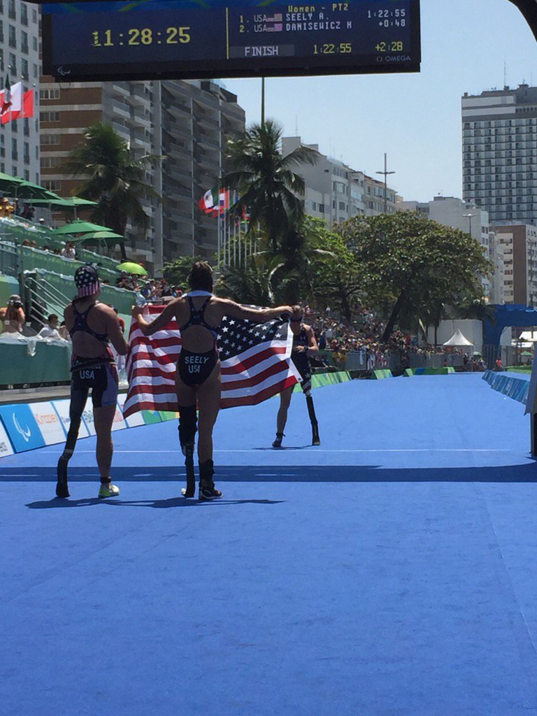triathlonlive's tweet photo. Crowd erupts in USA cheers with @MStockwell01 taking @Paralympics bronze! https://t.co/kvFmGZoDSq