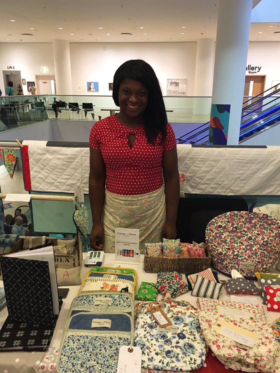 Lovely vintage inspired handmade gifts and homewares by <a href="/VandFloral/">Vintage and Floral</a> <a href="/KingsPlace/">Kings Place</a> #kpfest