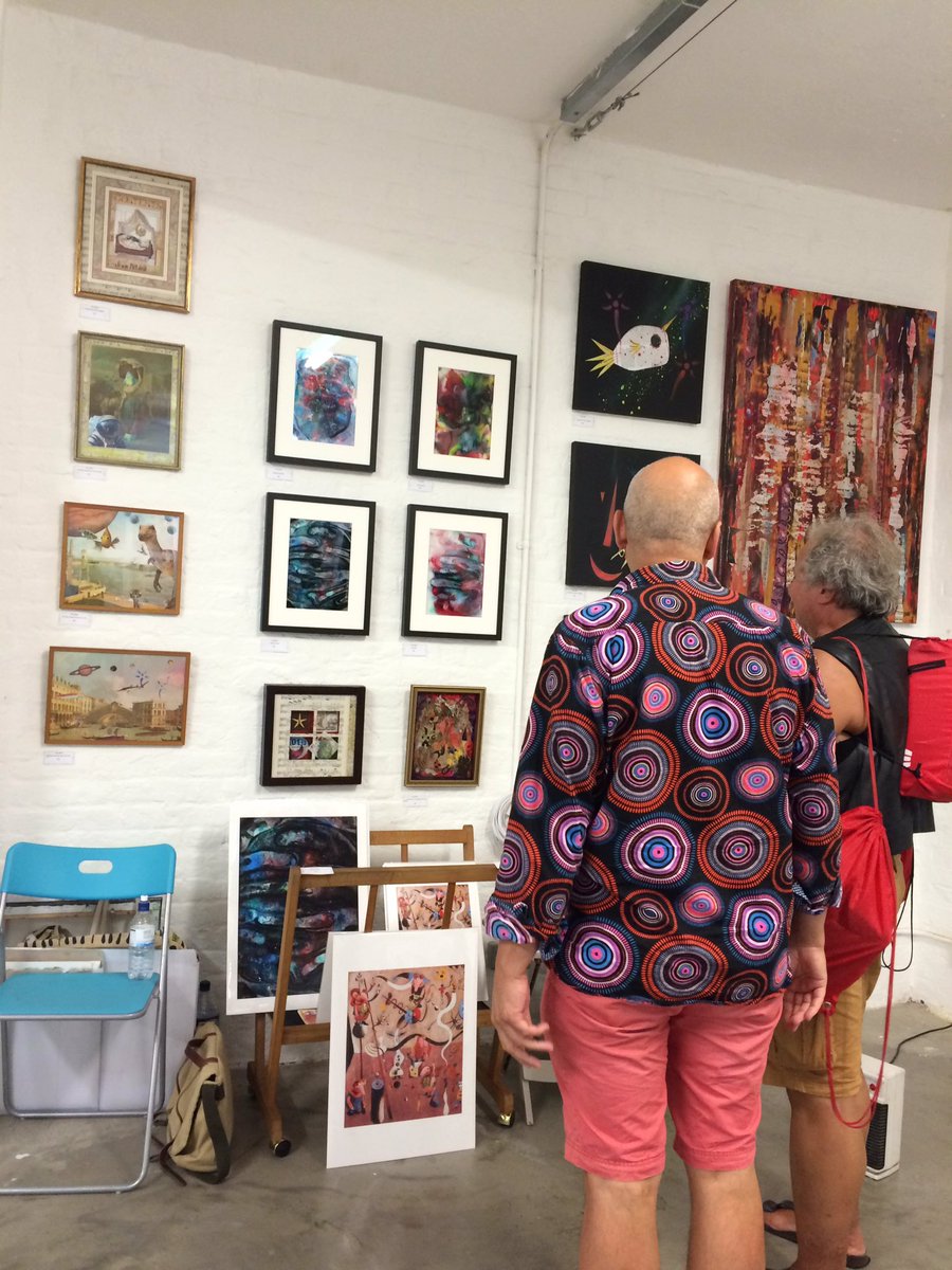 helenejenner's tweet photo. Impressed by Sam dodsons work Truman old Brewery, spitalfields #NewAF2016 https://t.co/k1Cws3kHI1