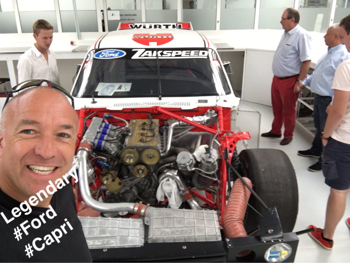 TomCoronel's tweet photo. Greeting from #Nurburgring busy checking for event #Nismo #GTR #Zakspeed with snitzel https://t.co/7Uj4ofW1lI