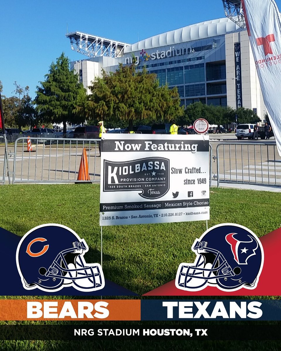 RebelCookers's tweet photo. @Kiolbassa Only the Best Sausage Cooked at Texans Tailgate with @TelemundoHou @ESPNDeportesHOU and The Rebel Cookers https://t.co/0XShkhCWy4