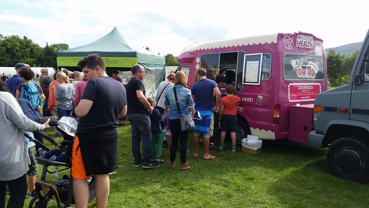 kefi4u's tweet photo. Wonderful day doing the #gut thing @AirfieldEstate. It's #Icecream Jim but not as we know it. #probiotic #sugarfree https://t.co/hHFDkVpULb