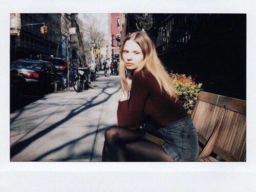 Magdalena Frackowiak is Persephone, goddess of springtime, flowers and the underworld.