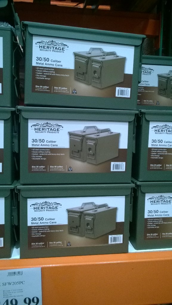 Ich bin echt beruhigt dass es die hier im Supermarkt gibt. Weiß immer gar nicht wohin mit der vielen Munition.