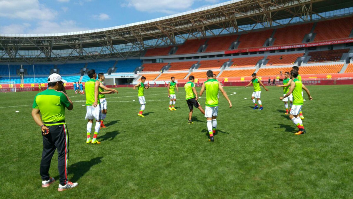 miseleccionmx's tweet photo. #Sub20 Vencimos 2-0 a Irán en el Torneo de Naciones y vamos en primer lugar.

Goles:
⚽ @diegoamillan97
⚽ Juan Aguayo https://t.co/dJnB49yLcX