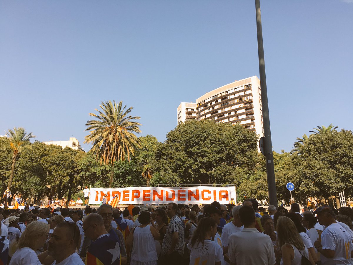 lorenaigle's tweet photo. Més a punt que mai #Tram42 #diada #diada2016 #apunt11s https://t.co/6sNmOodtEd