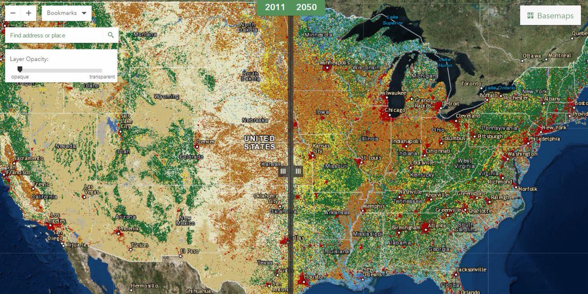 Esri's tweet photo. Want to learn how to start planning your own #GreenInfrastructure? Get started: https://t.co/DfuzzcxKzT #GIS #Govt https://t.co/SCHmCqsA7S