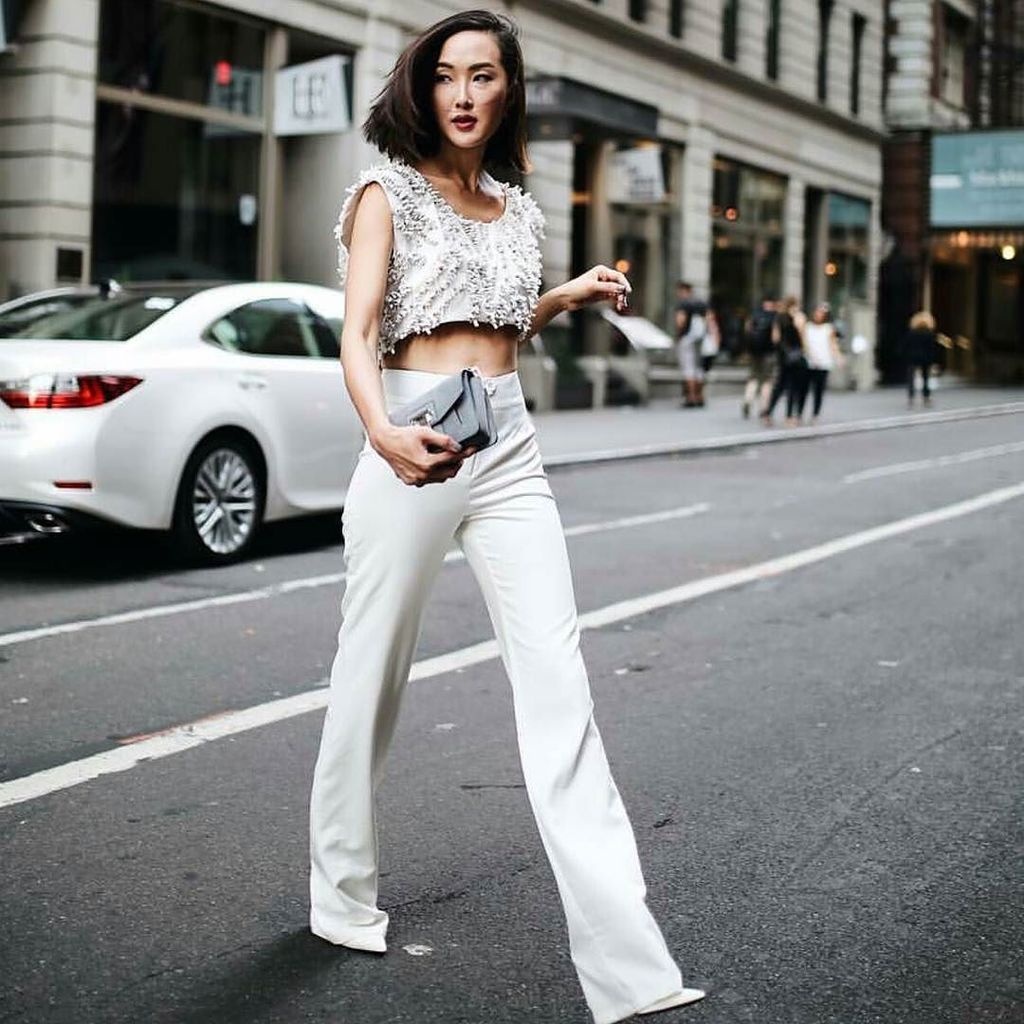 weekendpk's tweet image. Va va voom! Not just Street style, but general STYLE GOALS. @chrisellelim, we're in love with this look! 😍#StyleGoa…