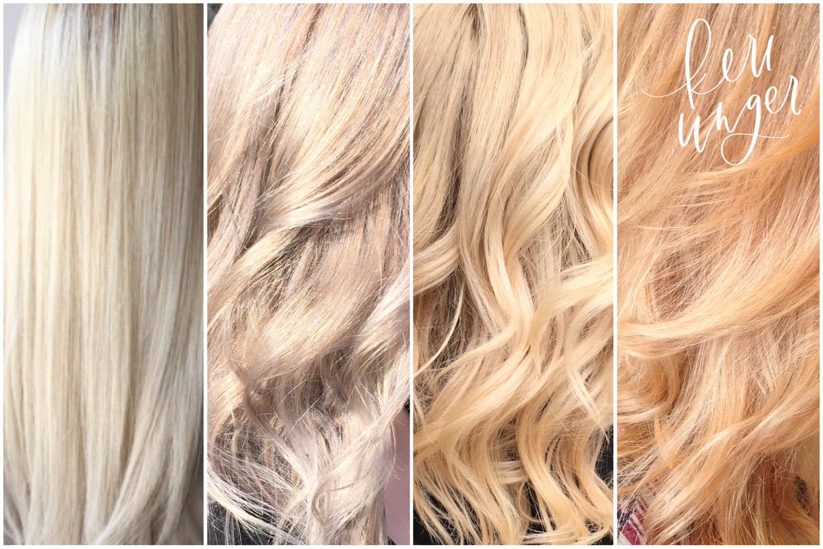 keriungerhair's tweet photo. Swatches/ #white #softash #champagne #golden #blondes #keriungerhair @WellaEducation @behindthechair_ https://t.co/8WoqaXgjdf
